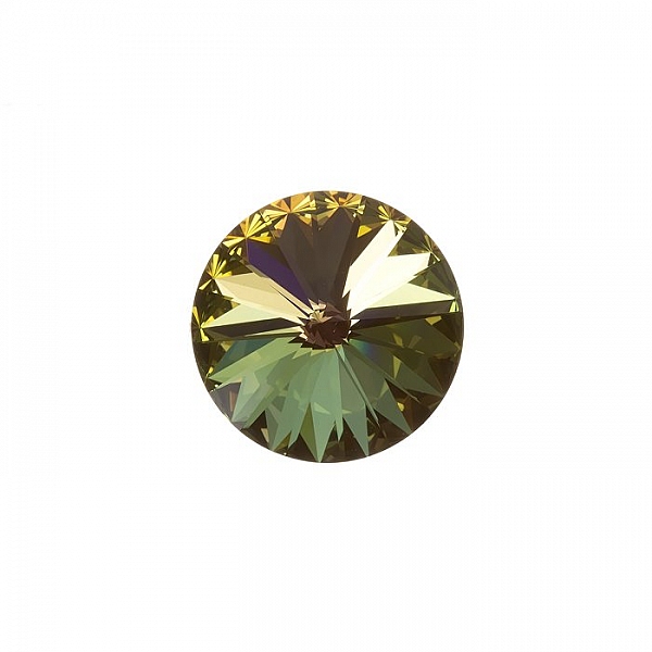 Swarovski 1122 Rivoli Round Stone Crystal Tabac - 14mm