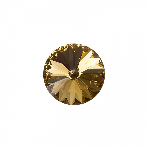 Swarovski 1122 Rivoli Crystal Light Colorado F 14mm PK1