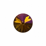 Swarovski 1122 Rivoli Stone Topaz Starlight F 14mm PK1