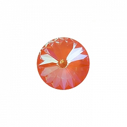 Swarovski 1122 Rivoli Crystal Ultra Orange AB 14mm PK1