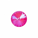 Swarovski 1122 Rivoli Crystal Stone Ultra Pink AB 14mm