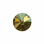 Swarovski 1122 Rivoli Round Stone Crystal Verde F 14mm