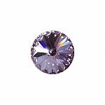 Swarovski 1122 Rivoli Crystal Round Stone Violet F 14mm