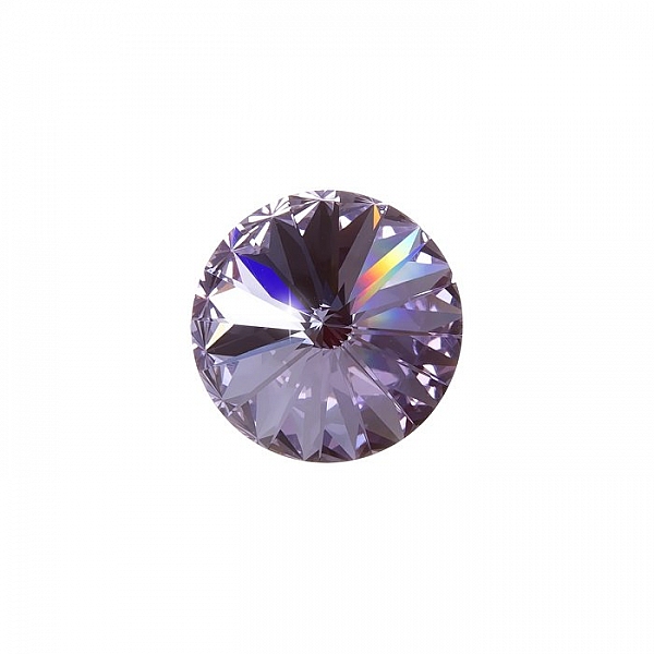 Swarovski 1122 Rivoli Crystal Round Stone Violet F 14mm