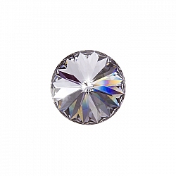 Swarovski 1122 Rivoli Smoky Mauve Round Stone 14mm PK1