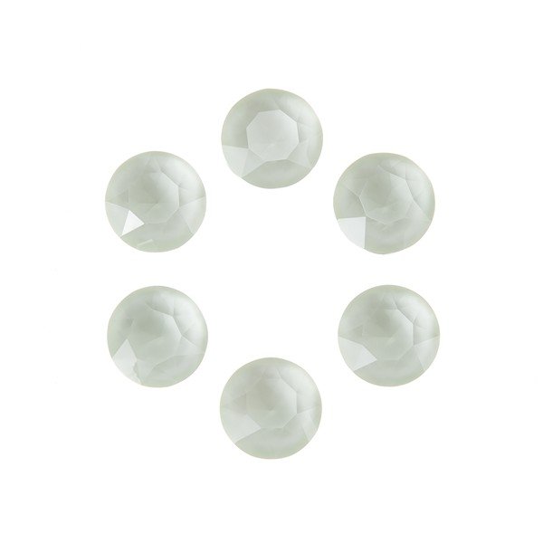 Swarovski 1088 XIRIUS Chatons Crystal Powder Green 6mm