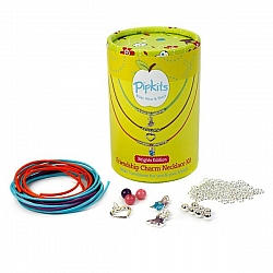 Pipkits Friendship Charm Beads Necklace Kit - (Brights)
