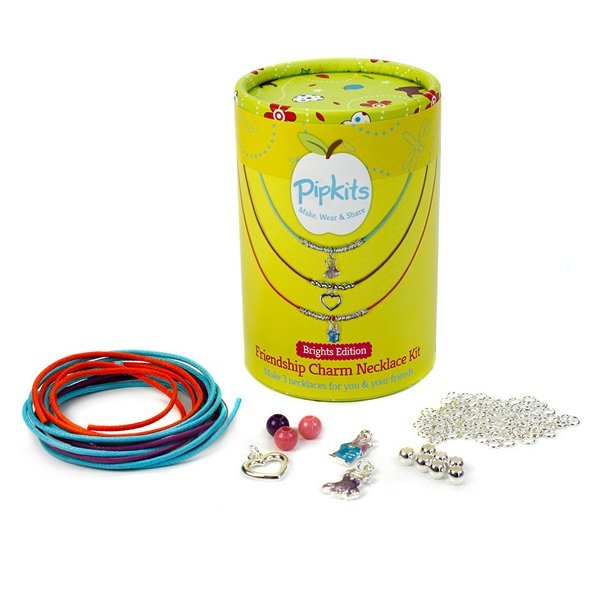 Pipkits Friendship Charm Beads Necklace Kit - (Brights)