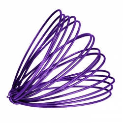 Aluminium Craft Wire Light Purple 1.5mm - 3 Metre Coil