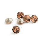 Swarovski 1088 Crystal Chatons Light Smoked Topaz F 6mm