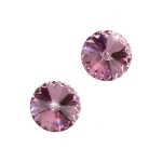 Swarovski 1122 Rivoli Crystals Light Rose F 10.7mm PK2