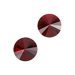 Swarovski 1122 Rivoli Crystal Stones Siam F 10.7mm PK2