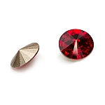 Swarovski 1122 Rivoli Crystal Stones Siam F 10.7mm PK2