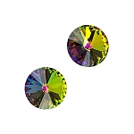 Swarovski 1122 Rivoli Crystal Vitrail Medium F 10.7mm - PK2