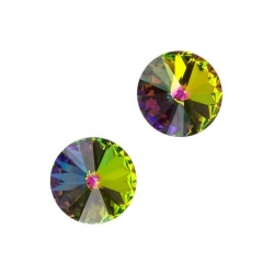 Swarovski 1122 Rivoli Crystal Vitrail Medium F 10.7mm - PK2