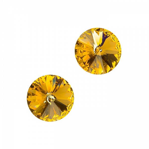Swarovski Rivoli Crystals 1122 Sunflower F 10.7mm PK2