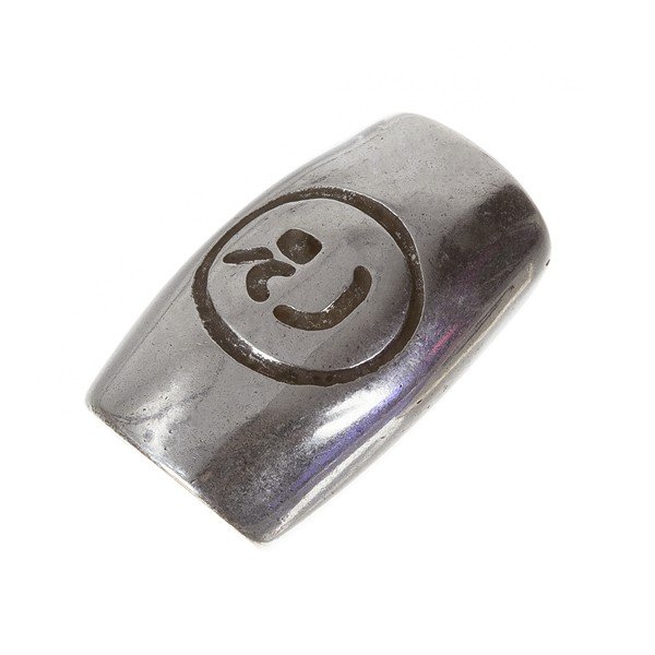 Antique Silver Long Tube Spacer Bead Fits Regaliz 28mm