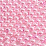 Acrylic Pearl Beads Round 6mm Bright Pink (Pack of 200)