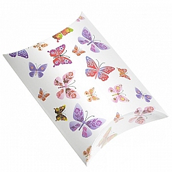 Butterfly Print Small Pillow Gift Box 12x8x3cm PK1