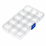 Clear Plastic Bead Storage Box 15 Compartment 170x100mm 