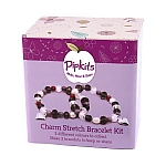 Pipkits Charm Stretch Beaded Bracelet Making Kit - Aqua Pipkits Charm Stretch Beaded Bracelet Making Kit - Aqua