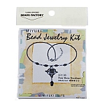 Miyuki Seed Bead Kits Noir Rose Necklace Jewellery Kit