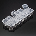 Plastic Seed Bead Container Storage Box 12 Compartments
