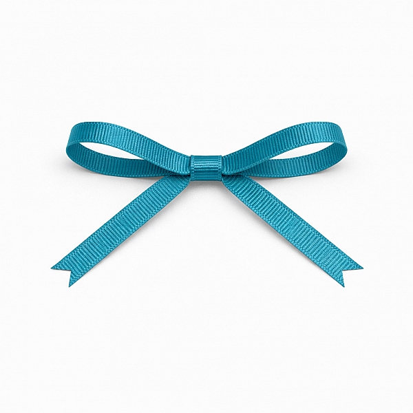 10mm Teal Grosgrain Ribbon – 5 Metres