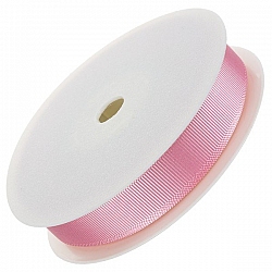 Grosgrain Craft Ribbon 16mm Wide Baby Pink 20 Metre Reel