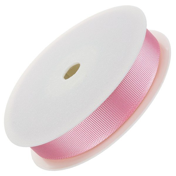 Grosgrain Craft Ribbon 16mm Wide Baby Pink 20 Metre Reel