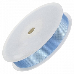 16mm Width Grosgrain Plain Ribbon Light Blue - 20m Reel