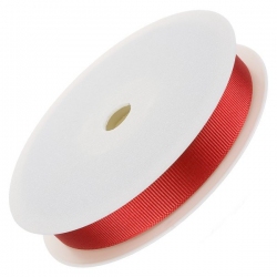 Grosgrain Craft Ribbon 16mm Width Scarlet Red 20m Reel