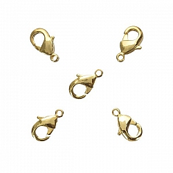 Carab Gold Lobster Claw Jewellery Clasps (10x5mm) PK5