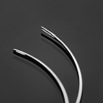 Curved Beading Needles by John James Size 10 Pack of 2