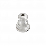 Ear Stud Backs Bullet Clutch Silver Plated Stoppers 5mm