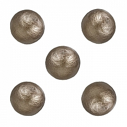 Miyuki Cotton Pearls 10mm Round Bronze Beads Pack of 5