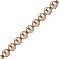 Swarovski 10mm Crystal Pearl Beads (5810) Bronze - PK10