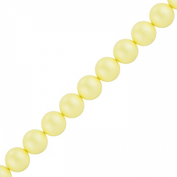 Swarovski 10mm Crystal Pearls (5810) Pastel Yellow PK10