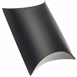 Matt Black Large Pillow Jewellery Gift Box 14x13cm PK1