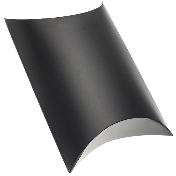 Matt Black Large Pillow Jewellery Gift Box 14x13cm PK1