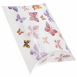 Butterfly Print Large Pillow Gift Box 14x13x5cm PK1
