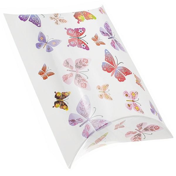 Butterfly Print Large Pillow Gift Box 14x13x5cm PK1