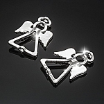 Tibetan Silver Angel & Fairy Bead Frames - 26mm (PK2)