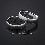 19mm Adjustable Silver Plated Ring Bases 5mm Wide (PK2)