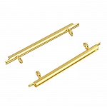 35mm Miyuki Slide Tube Gold Plated Ends For Bead Weaving