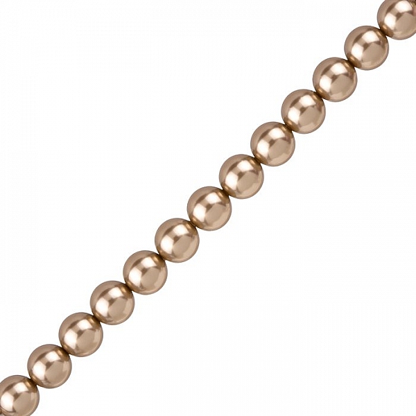 8mm Swarovski Round Crystal Pearl Bead 5810 Bronze PK25