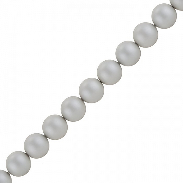 Swarovski 10mm Crystal Pearls Pastel Grey 5810 - PK10