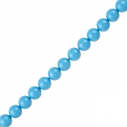 8mm Swarovski Crystal Pearl Beads 5810 Turquoise PK25