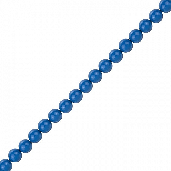 Swarovski Crystal Glass Pearls 5810 Lapis (6mm) PK50