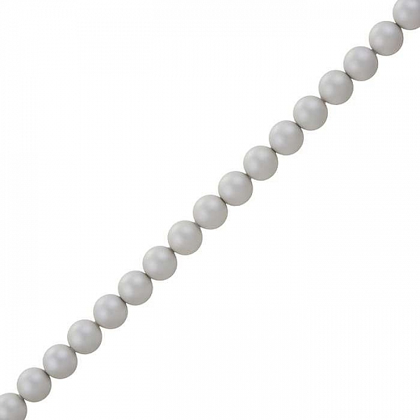 6mm Swarovski Crystal Pearl Beads 5810 Pastel Grey PK50